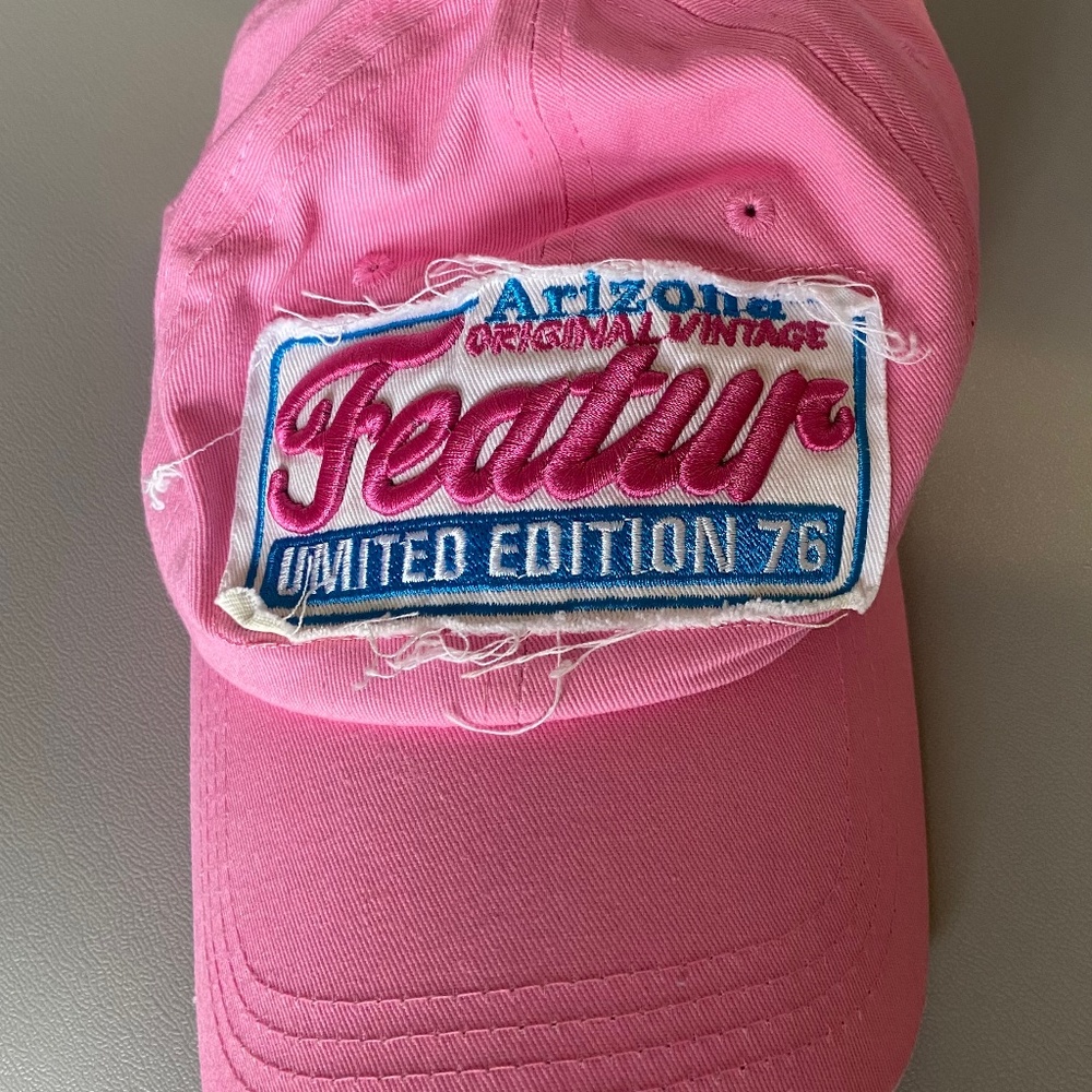Pink Arizona hat